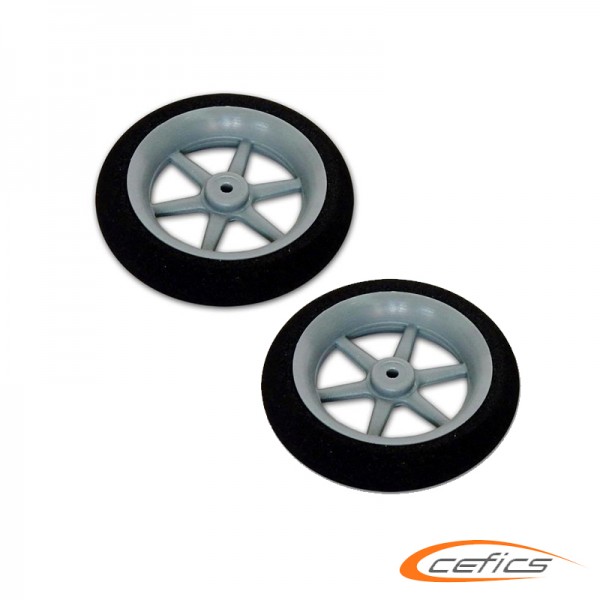 Ultraleichte Räder 52/11,5mm 4g 2,5mm Welle 2 Stück