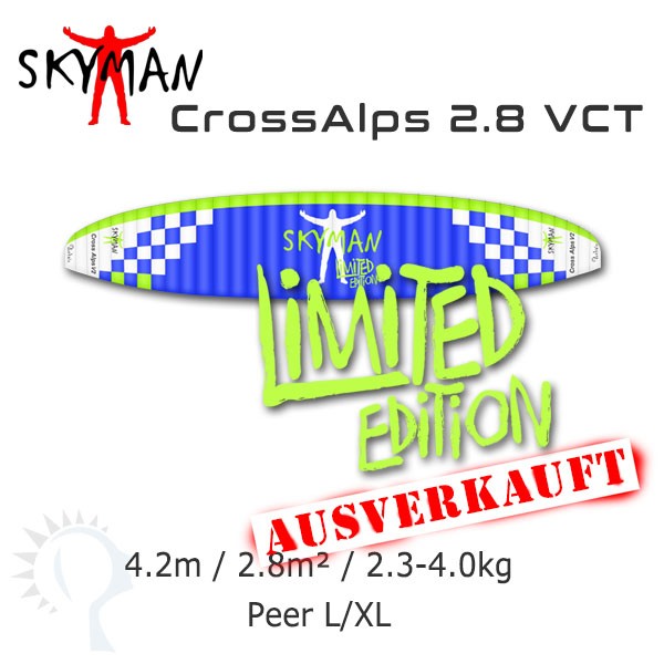 CrossAlps 2.8 VCT-Limited Edition RC-Sport-Paraglider