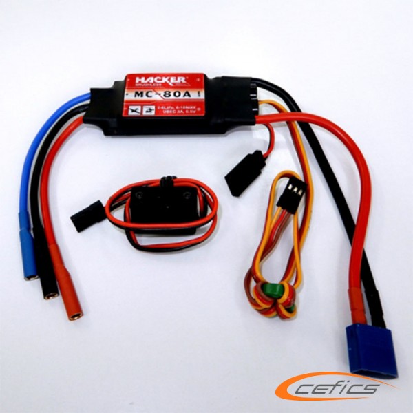 MC-80A Controller für Brushless Electromotor